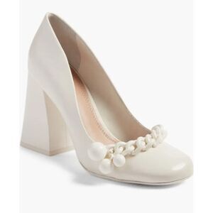 NWT Tory Burch Addison High Block Heel Pumps Sz. 5.5